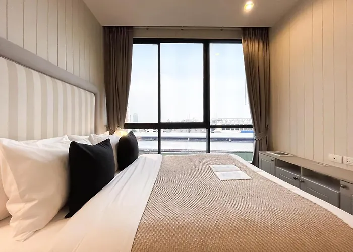 公寓 1min To Bts L Fully Furnishl Pool And Team 曼谷